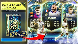 FIFA 22 20 x Guaranteed 84+ x 25 La Liga TOTS Swaps Packs!