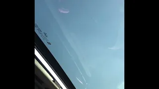 Car sun roof stuck open, manually close sunroof