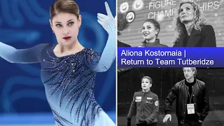 Russian Figure Skating Drama | Alena Kostornaia (Aliona) Back to Team Tutberidze Training Camp