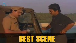 Mammootty, Urvashi, Jagathy Sreekumar and Sreenath Best Scene ||  Adikkurippu