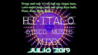 Italo Disco Music MixX   Julio 2019