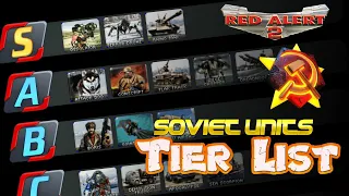 Soviet Units Competitive Tier List | Red Alert 2