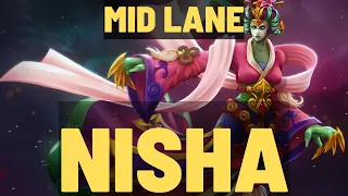 2️⃣ Nisha Death Prophet Mid 🔥 Player Perspective | 7.33d Full Gameplay | 9Pandas vs Team Liquid