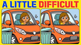 【Spot & Find the 3 Differences : A Little Difficult】 That Will Put Your Skills to the Test