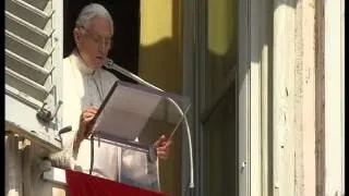 Ultimo ANGELUS di Papa Benedetto XVI