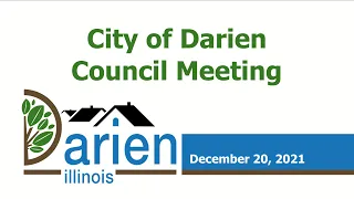 Darien City Council Meeting