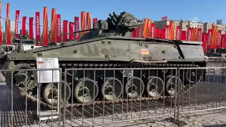Moscow exhibition shows off Western equipment captured from Ukrainian army