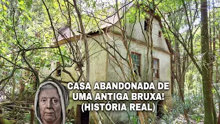 Casa abandonada de uma antiga bruxa escondida na floresta (história real)