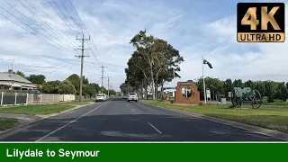 [AUS] Driving from LILYDALE to SEYMOUR (Real-Time Long Drive)