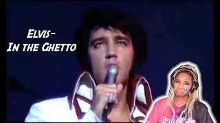 Elvis Presley- In the Ghetto *FIRST TIME REACTION*