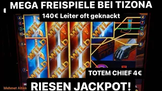 Tizona Mega Jackpot Freispiele Totem Chief 4€ Jokers Cap Indian Ruby Gold Cup Merkur Magie Casino