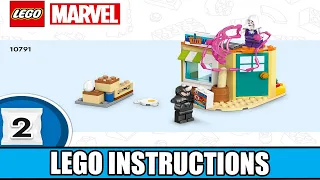 LEGO Instructions | Marvel Super Heroes | 10791 | Team Spidey's Mobile Headquarters (Book 2)