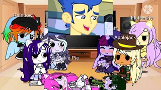 Mlp reacts to SoarinDash and TwiFlash//Mlp//