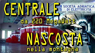 La centrale idroelettrica Achille Gaggia di Soverzene