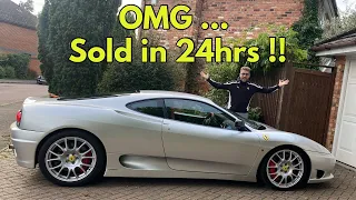 Heres How My Ferrari Challenge Stradale Project SOLD So Quickly !!
