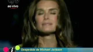 Brooke Shields se emociona ao falar de Michael Jackson (dublado- PT)