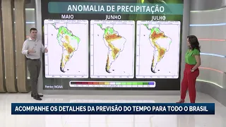 Previsão do tempo | Uma onda de calor que se arrasta desde o fim de abril em todo o Brasil central