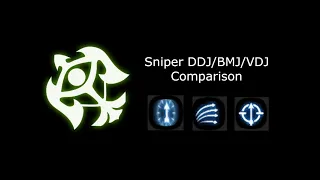 Dragon Nest Sniper DDJ/BMJ/VDJ Comparison