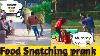 Food snatching prank On Cute Girls || Part 2 || Food Eating Prank ||Prank in india || MindlessLaunde