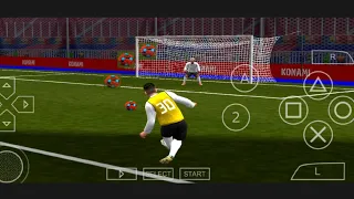 HOW to Curve shot | Pes 23 ppsspp tutorial