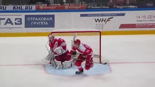 Nikita Bespalov in action vs Slovan