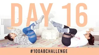 Day 16: 100 Eagle Abs! | #100AbChallenge w/ my sister