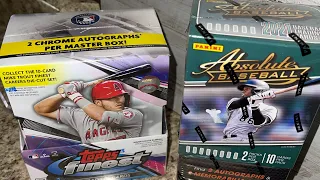 2021 TOPPS FINEST AND ABSOLUTE BREAK! (EECB-4)