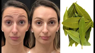 Bay leaf with water removes all wrinkles, natural Botox makes you 10 years younger