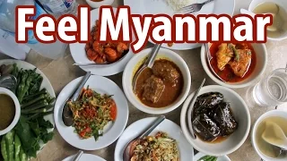 Myanmar Food at Feel Restaurant - One of the BEST Restaurants in Yangon, Myanmar for Burmese Food!