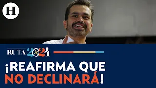 “El único que puede derrotar a Morena soy yo”: Álvarez Máynez responde a propuesta de declinación