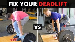 How to Fix Your Deadlift (solve this common error!)