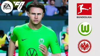 EA Sports FC 24 - VFL Wolfsburg Vs. Frankfurt - Bundesliga 23/24 Matchday 6 | Full Match