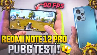 BEST SENSTIVITY AND CONTROLS SETTINGS | REDMI NOTE 12 PRO PUBG TEST | SMOOTH +  EXTREME GAMEPLAY