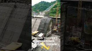 Largest Dam(Hydro-electric) of India Under construction