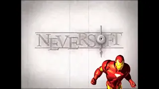 Neversoft Logo (2003), but it's Iron Man