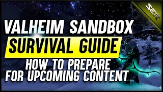 Valheim Guide ► Mistlands, Deep North & Ashlands Biome Prep | Power Leveling Skills, Flametal Ingots