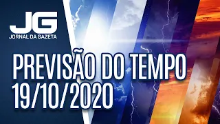 Previsão do Tempo – 19/10/2020