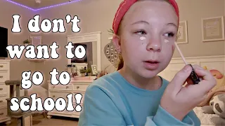 Leah's School Morning Routine and Skincare *Officially Leah*