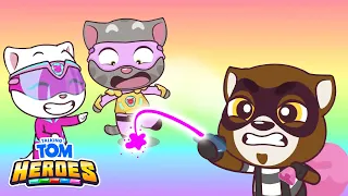 Rainbow Color Rampage - Heroes Month | Talking Tom Heroes Episode 40