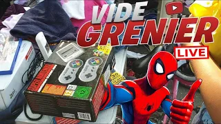 Vide Grenier Live  🎮 Un lot de Jeux Vidéo sous blister et du RETROGAMING #videgrenier #retrogaming