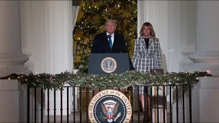 President Trump Attends the 2020 National Christmas Tree Lighting