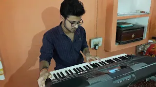 Jeeta tha jiske liye |DILWALE| Ajay devgan| Raveena Tondon| keyboard YAMAHA i500 playing by shubham