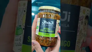 We Love This Homestyle And Authentic JhaJi's Mithila Special Mango Pickle/Aam Ka Bhrwa  #mangopickle
