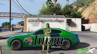 GTA5 with Tokyo | Audi RS7 | Elitex RP Live | Jaguars