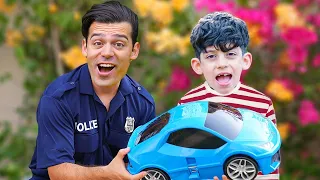 Jason y Alex juegan con coches de policía! | Cuentos policiales para niños!