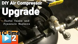 ▶️2 MAKE!: A Propane to Portable AIR Tank to Boost Air Compressor and Pressure Washer Performance.