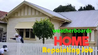 Weather Boards Home | Repainting | DIY | AHR Painters