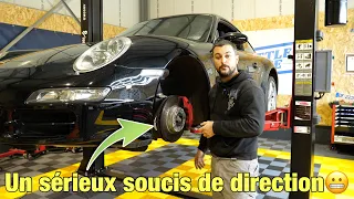 Porsche 911 997, Un sérieux problème de direction!😬Elle roule enfin droit!💪