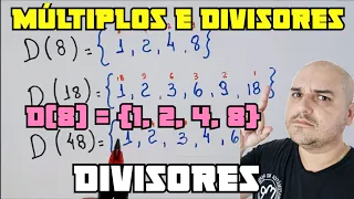 Múltiplos e Divisores Divisores de um Número Natural