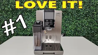 De'Longhi Dinamica Plus Automatic Coffee Machine REVIEW And DEMO